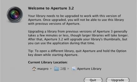 [Mac] 애플 Aperture 3.2 업데이트 요약